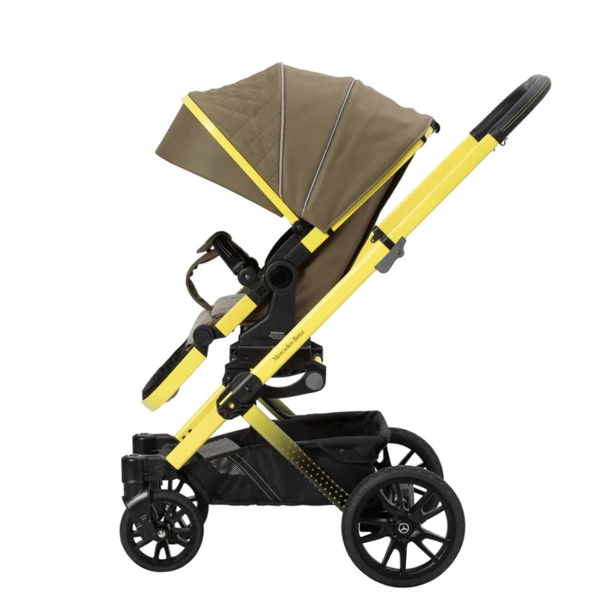Mercedes Benz Stroller Avantgarde GTX - Street Art Yellow - Flexible & Family-Friendly Design